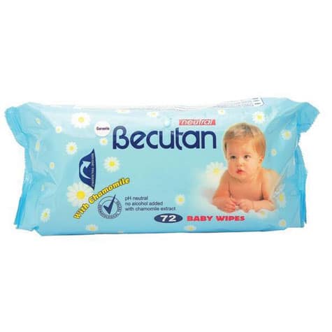 BECUTAN vlažne maramice 72 kom