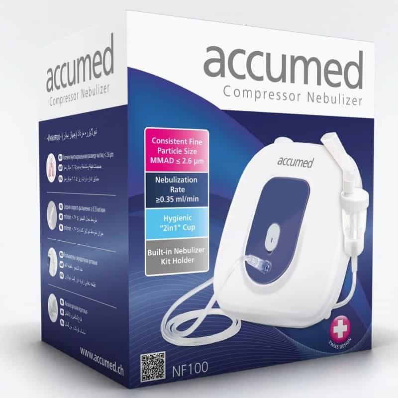 Accumed NF100 kompresorski inhalator za djecu i odrasle