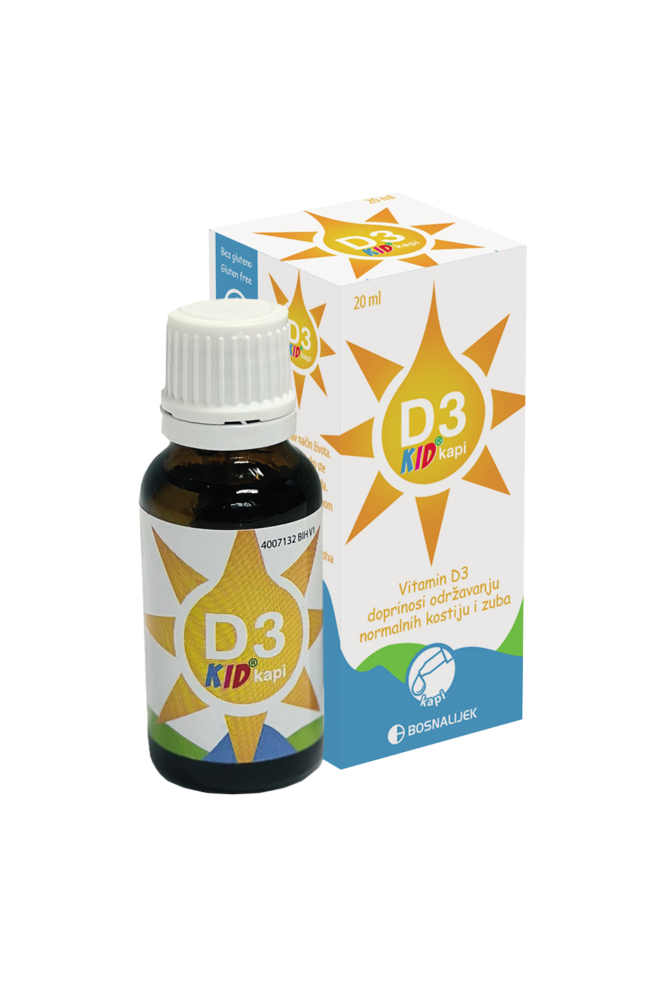 D3 KID kapi 200 i.j. 20 ml