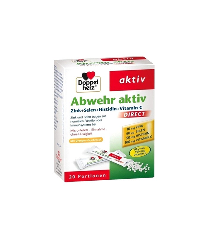 Doppel Herz Aktiv Immunity Zn+Se+His. a 20