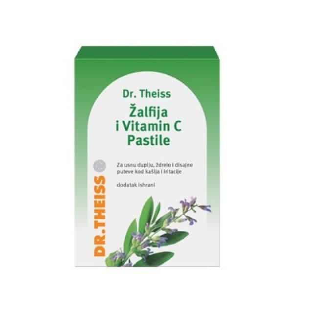 Dr Theiss žalfija i vitamin C pastile a24 Dr Theiss žalfija i vitamin C pastile a24