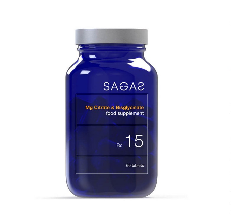 SAGAS Rc 15 Mg Citrate &amp;amp;amp; Bisglycinate 60 tableta