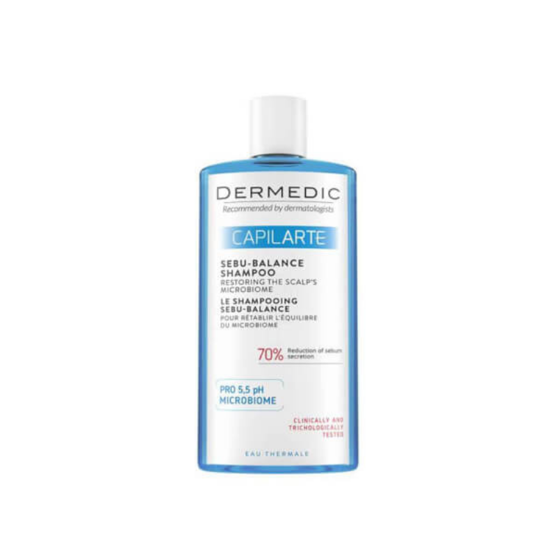 DERMEDIC Capilarte Sebu-balance Šampon za obnovu vlasišta 300ml