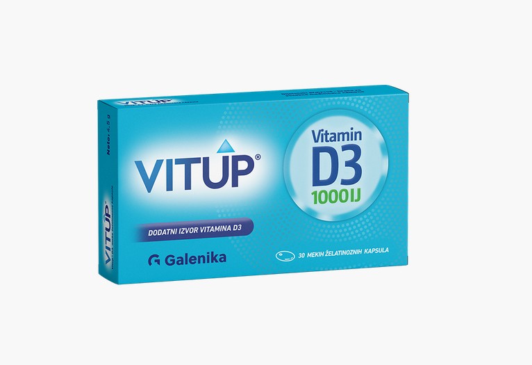 VITUP D3 1000 IJ 30 kapsula VITUP D3 1000 IJ 30 kapsula