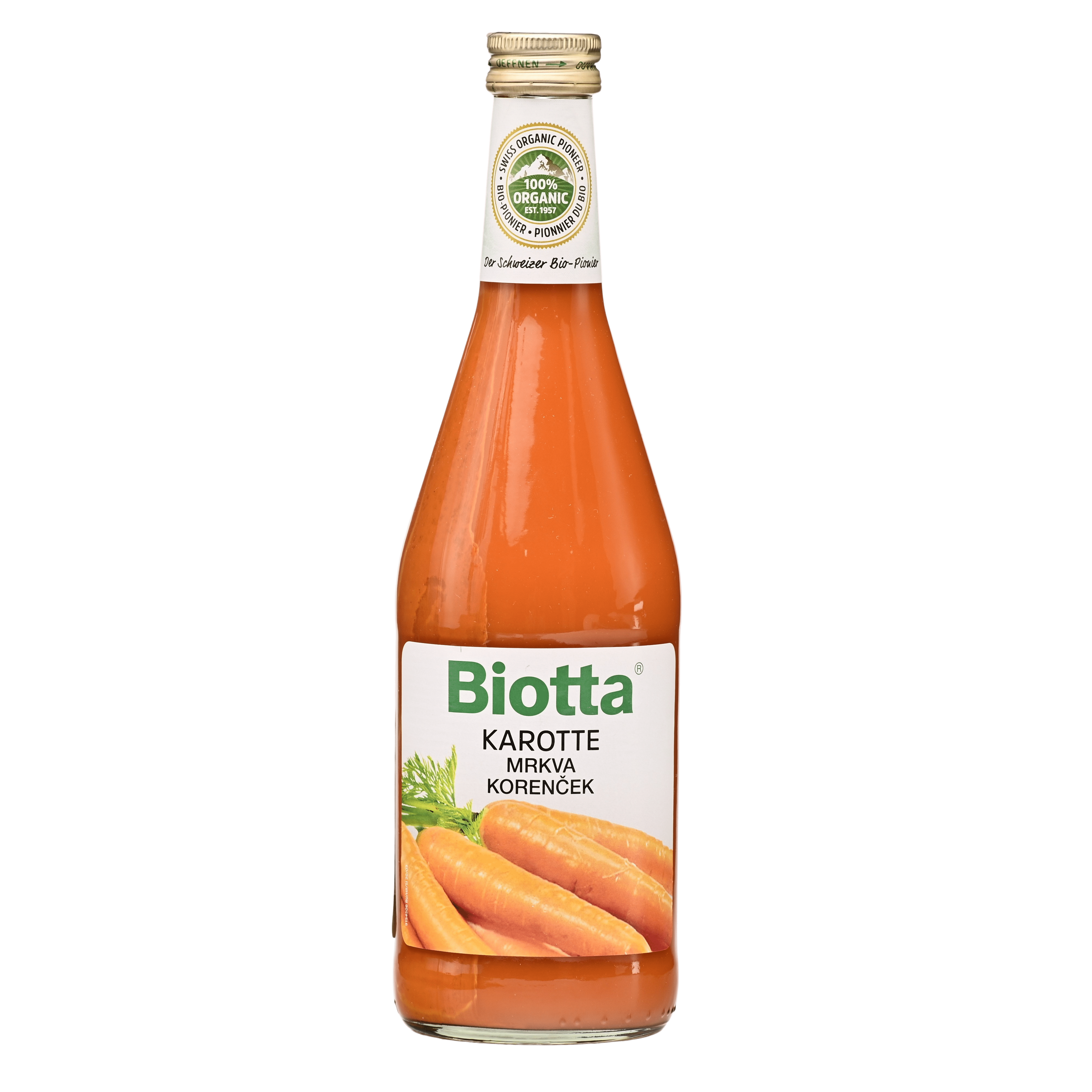 BIOTTA SOK MRKVA 500ml