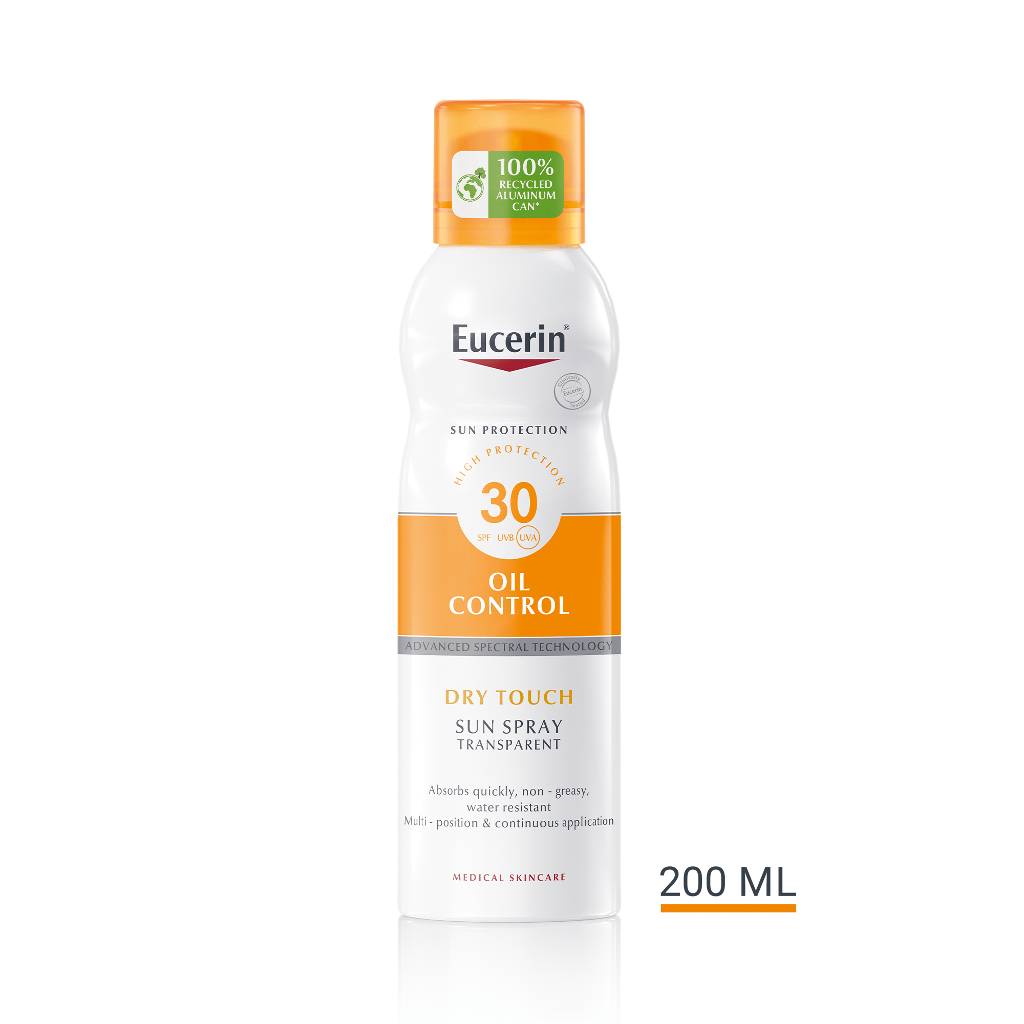 Eucerin SUN Oil Control Dry Touch sprej SPF30 200ml