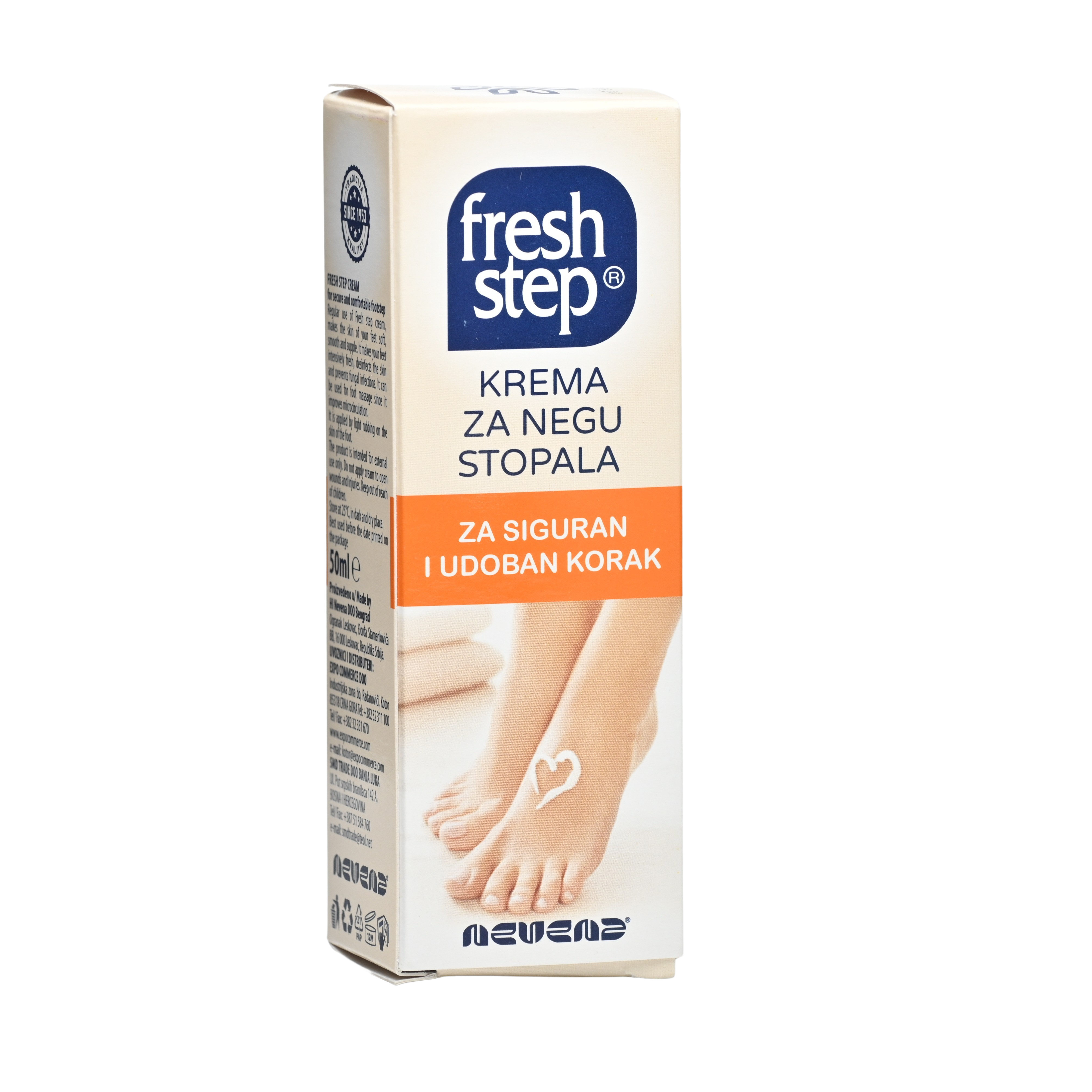 FRESH STEP KREMA ZA NJEGU STOPALA