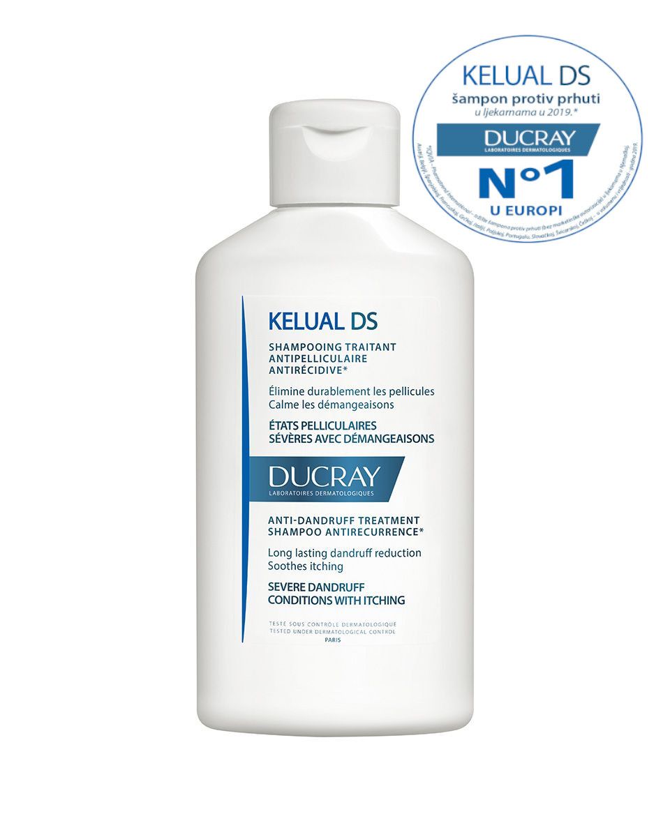 DUCRAY KELUAL DS Šampon protiv tvrdokorne peruti 100ml