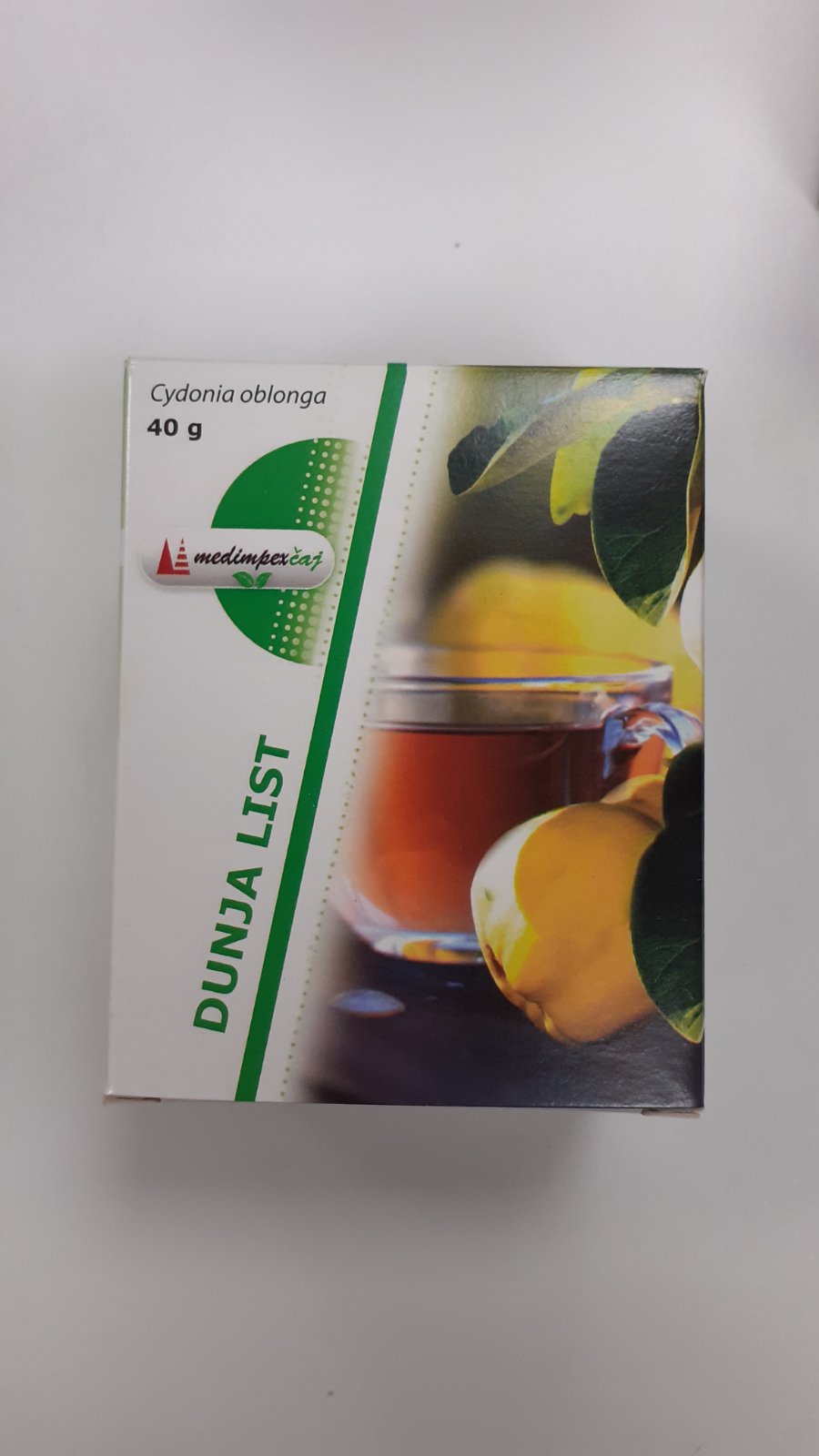 MEDIMPEX Dunja list čaj 40g, Djeluje umirujuće na organe za varenje, te zaustavlja proljev