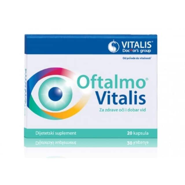 VITALIS Oftalmo 20 kapsula