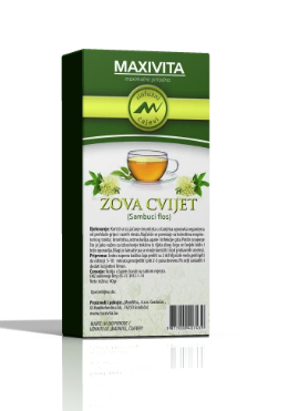 MAXIVITA Zova cvijet čaj 40g, Za jačanje imuniteta i dišnih puteva MAXIVITA Zova cvijet čaj 40g, Za jačanje imuniteta i dišnih puteva